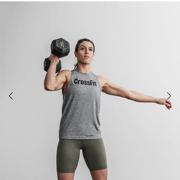 Nobull Crossfit Heather grey high neck tank size small. NWT, still in bag - Picture 4 of 4